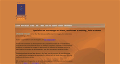 Desktop Screenshot of anarouz-voyages.com