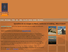 Tablet Screenshot of anarouz-voyages.com